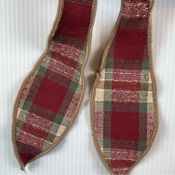 Longaberger Orchard Park Plaid 2001 Large Easter Basket Liner - Picture 9 of 12